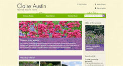 Desktop Screenshot of claireaustin-hardyplants.co.uk